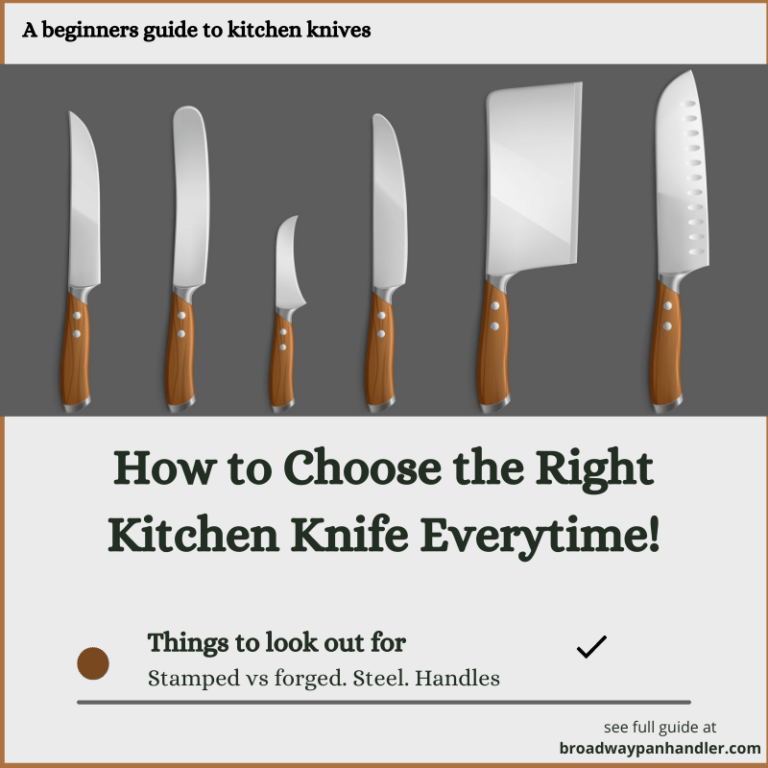 Beginners guide to choosing Kitchen Knives