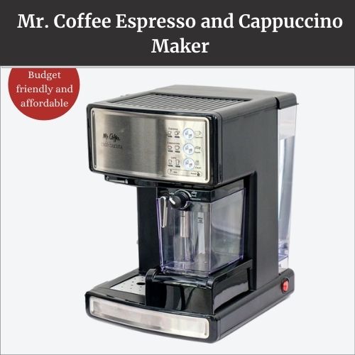 Mr. Coffee Espresso and Cappuccino Maker