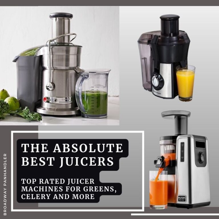 image of top juicers as cover image for the best juicer reviews and buying guide