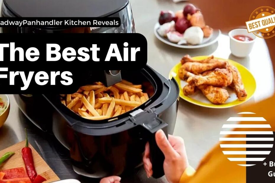 creative image of air fryer tested cooking for the best air fryer reviews, consumer reports and buying guide